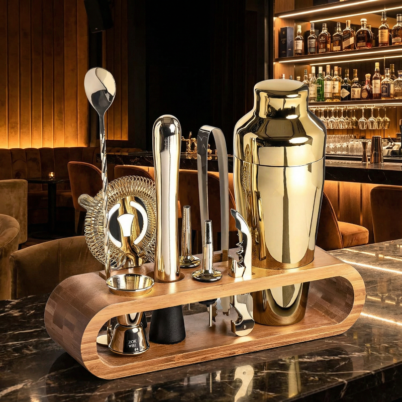 10-Piece Cocktail Bar Tool Set - Image 9