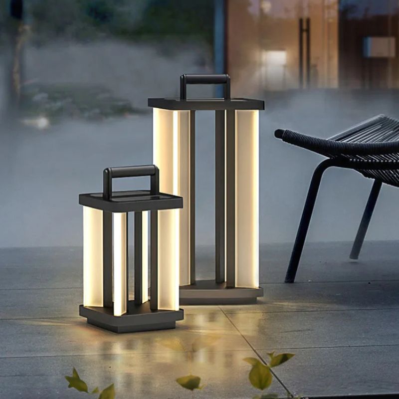 Architectural Outdoor Solar Lantern - Image 9