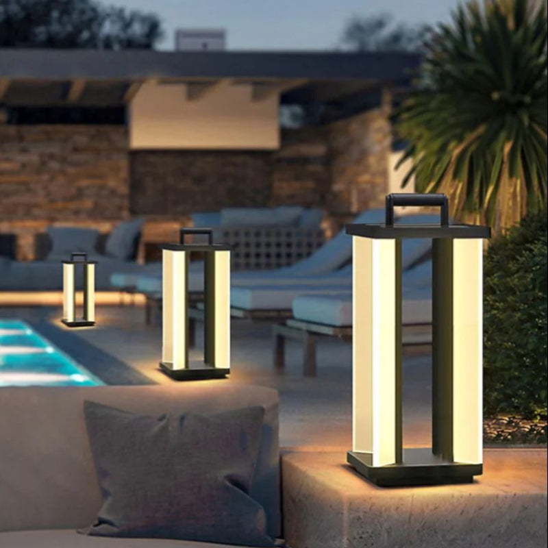 Architectural Outdoor Solar Lantern - Image 8