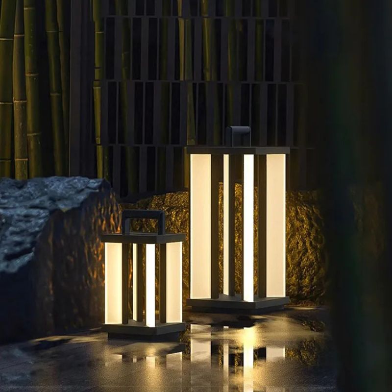 Architectural Outdoor Solar Lantern - Image 2