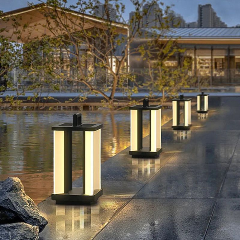 Architectural Outdoor Solar Lantern - Image 13