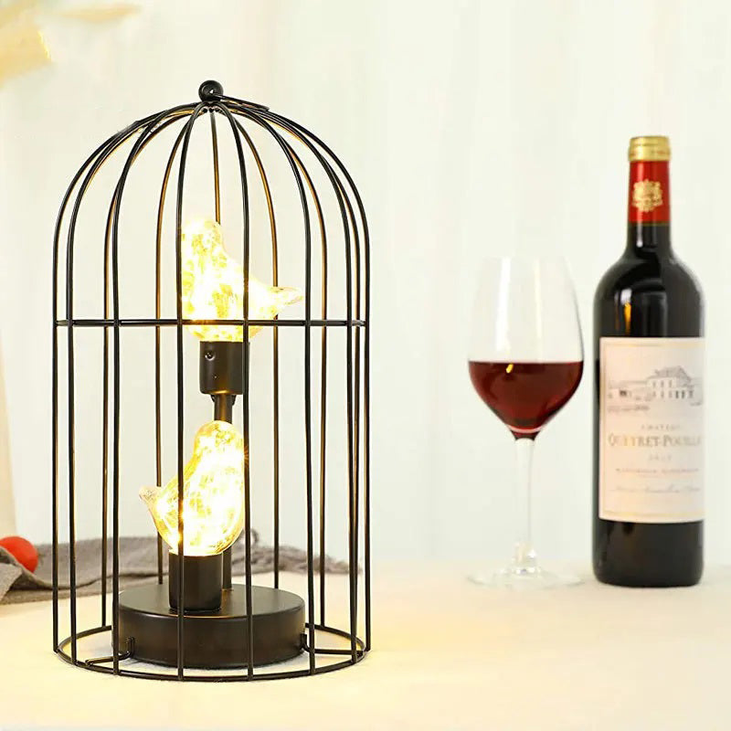 Decorative Illuminated Birdcage - Image 5