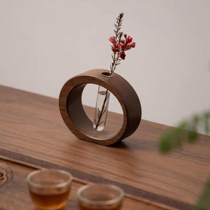 Alba Wooden Plant Propagation Vase - Image 8
