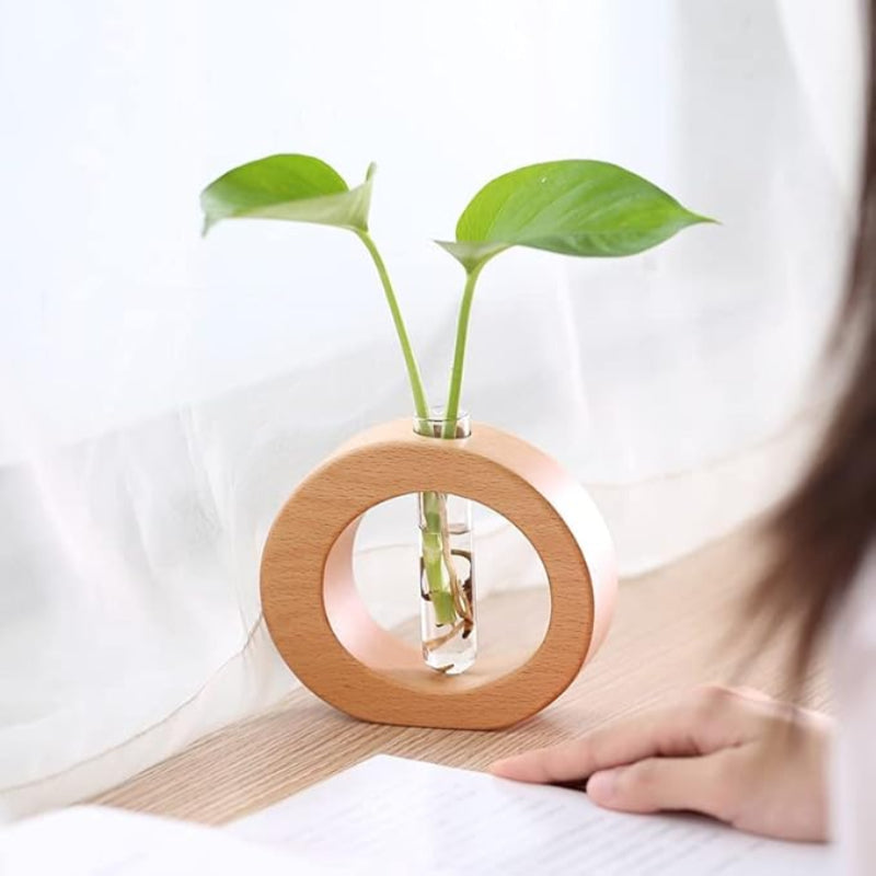 Alba Wooden Plant Propagation Vase - Image 11