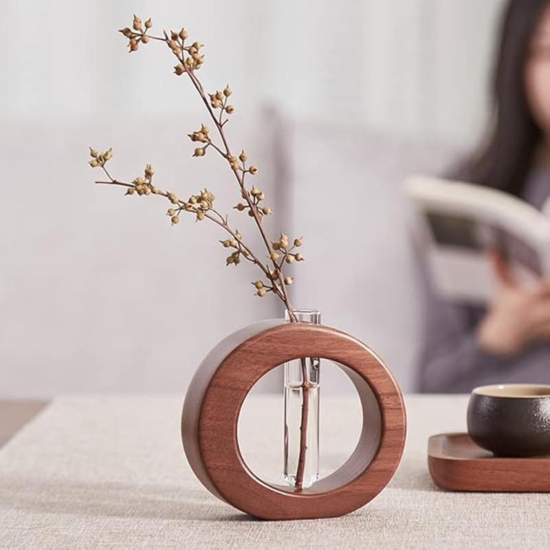 Alba Wooden Plant Propagation Vase - Image 9