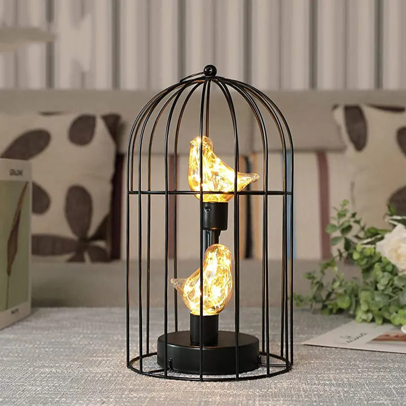 Decorative Illuminated Birdcage - Image 3