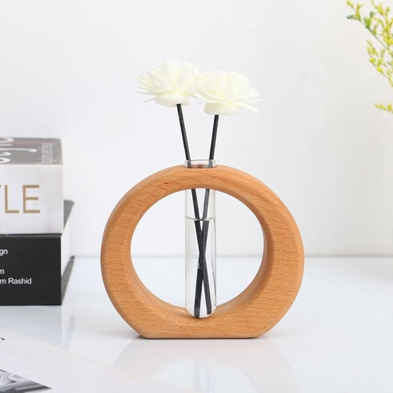 Alba Wooden Plant Propagation Vase - Image 12