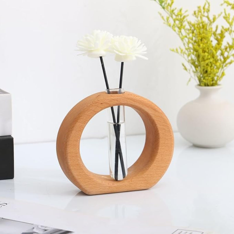 Alba Wooden Plant Propagation Vase - Image 16