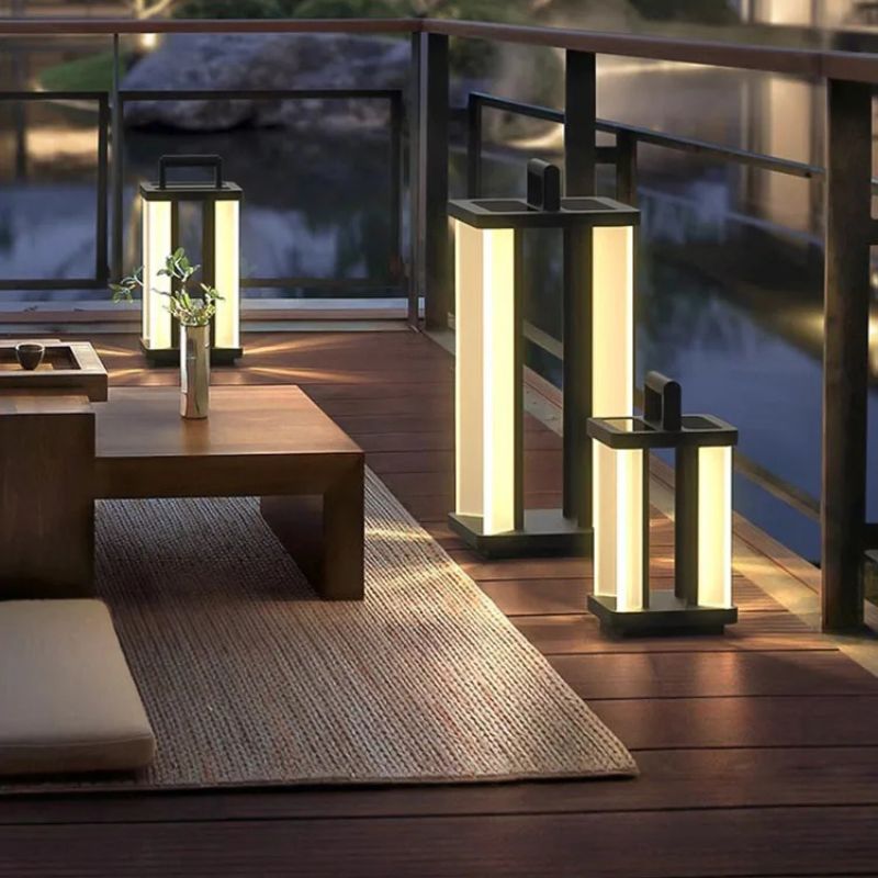 Architectural Outdoor Solar Lantern - Image 6