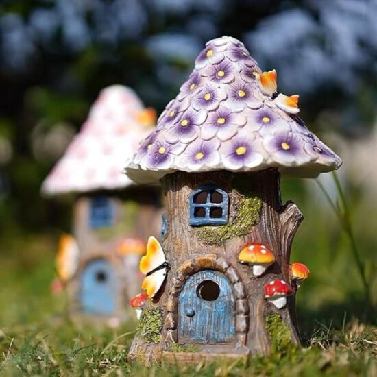 Solar Mushroom Garden Lantern