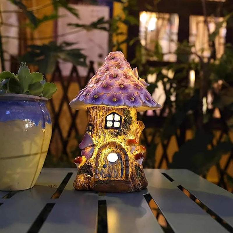 Solar Mushroom Garden Lantern - Image 3