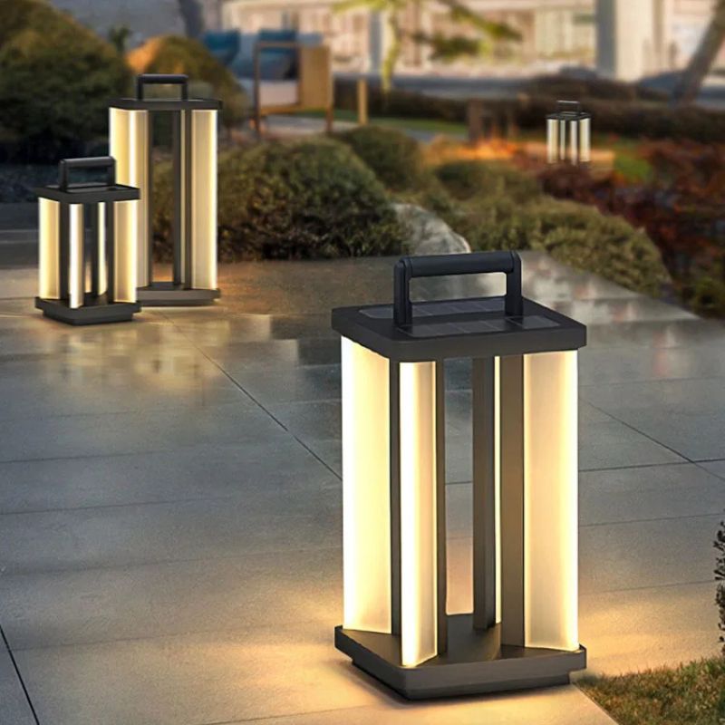 Architectural Outdoor Solar Lantern - Image 10
