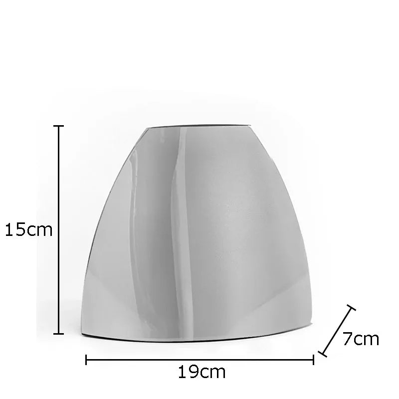 Silver Arched Mirror Vase - Image 8