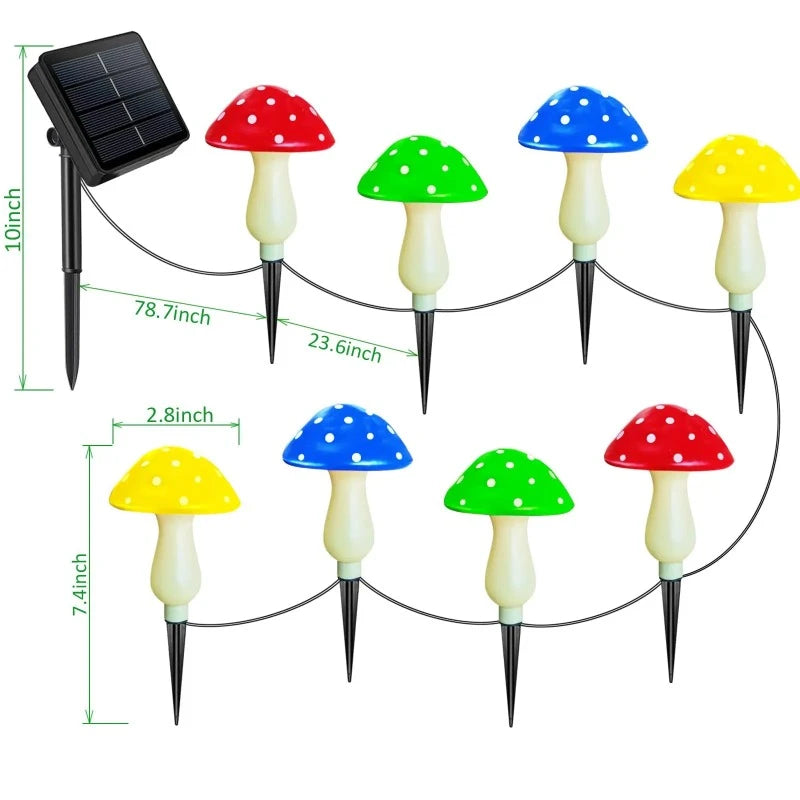 Solar Mushroom Accent Lights - Image 4
