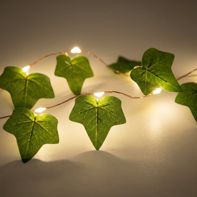 Indoor/Outdoor Solar Ivy String Lights - Image 6
