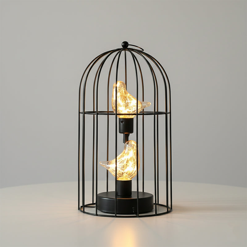 Decorative Illuminated Birdcage - Image 2