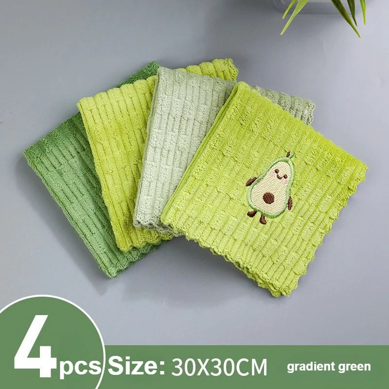 Avocado Print Dish Towels, Set of 4 - Image 4