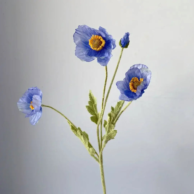 Faux Poppy Stems, Set of 6 - Image 22