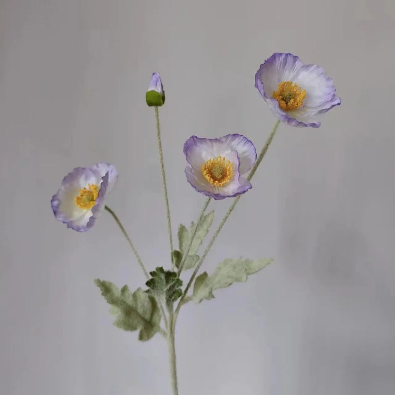 Faux Poppy Stems, Set of 6 - Image 37