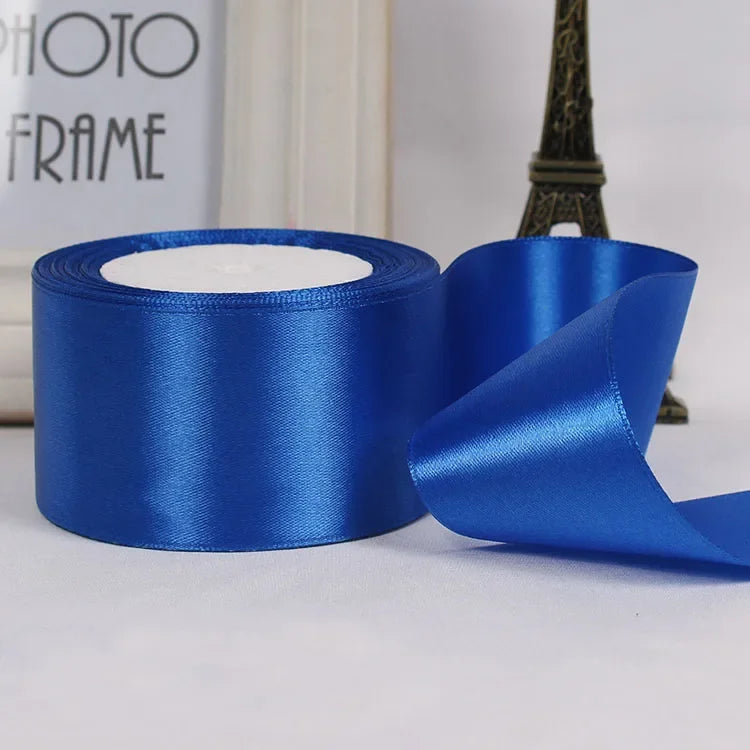 Satin Gift Wrapping Ribbon, Set of Four - Image 8