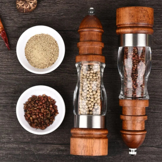 Wood Salt and Pepper Mill