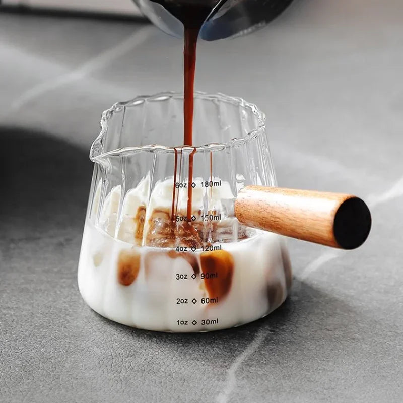 Glass Milk Frothing Pitcher - Image 4