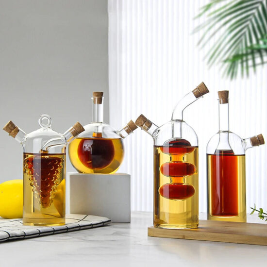 Dual Oil and Vinegar Bottle