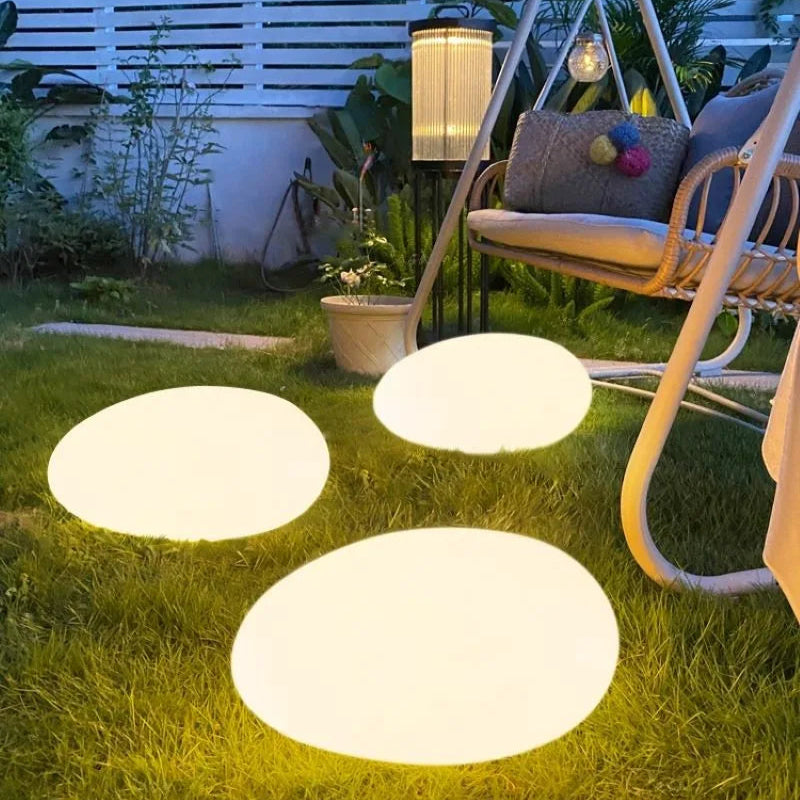 Solar Light Pathway Stones - Image 13