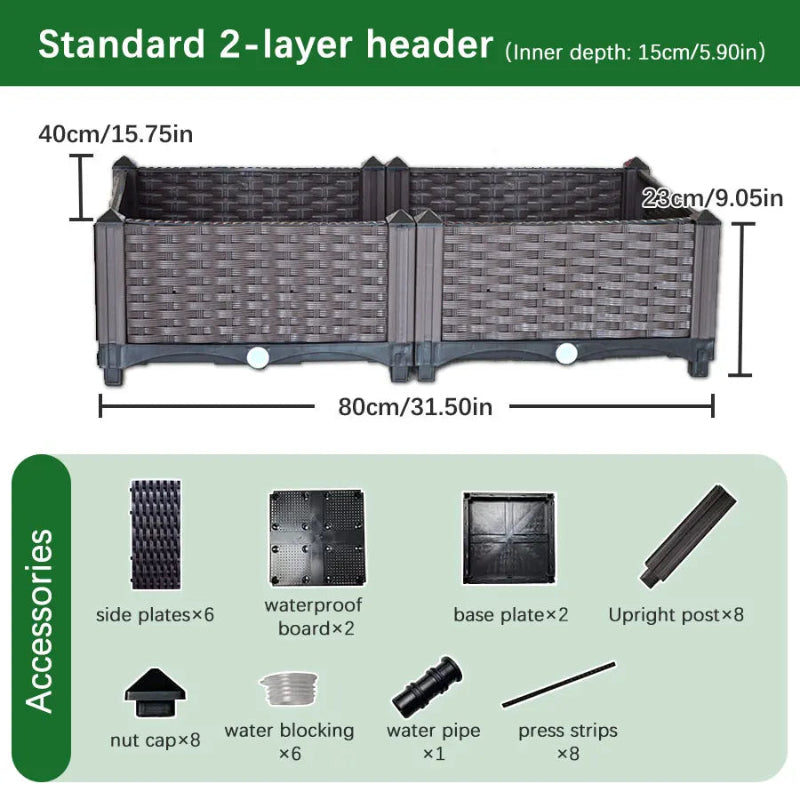 Modular Raised Garden Planter Beds - Image 6