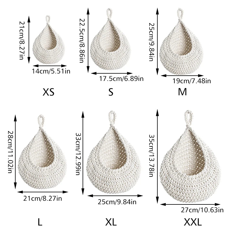 White Woven Storage Baskets - Image 6