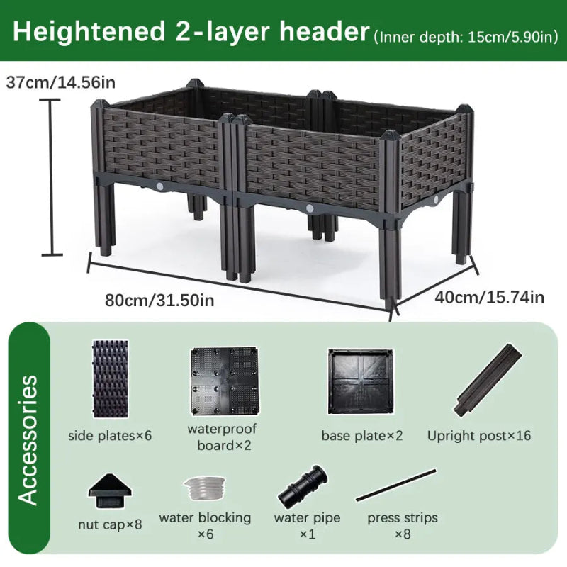 Modular Raised Garden Planter Beds - Image 4
