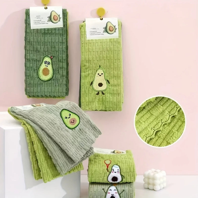 Avocado Print Dish Towels, Set of 4 - Image 3