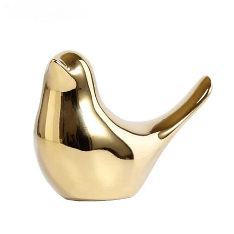 Gold Bird Sculptures - Image 5
