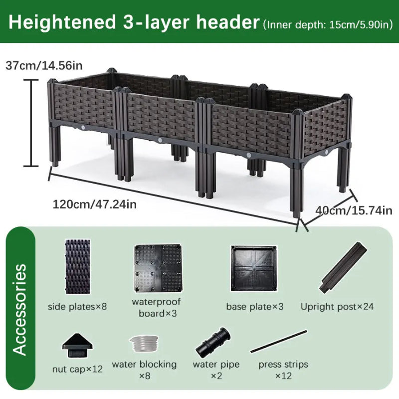 Modular Raised Garden Planter Beds - Image 5