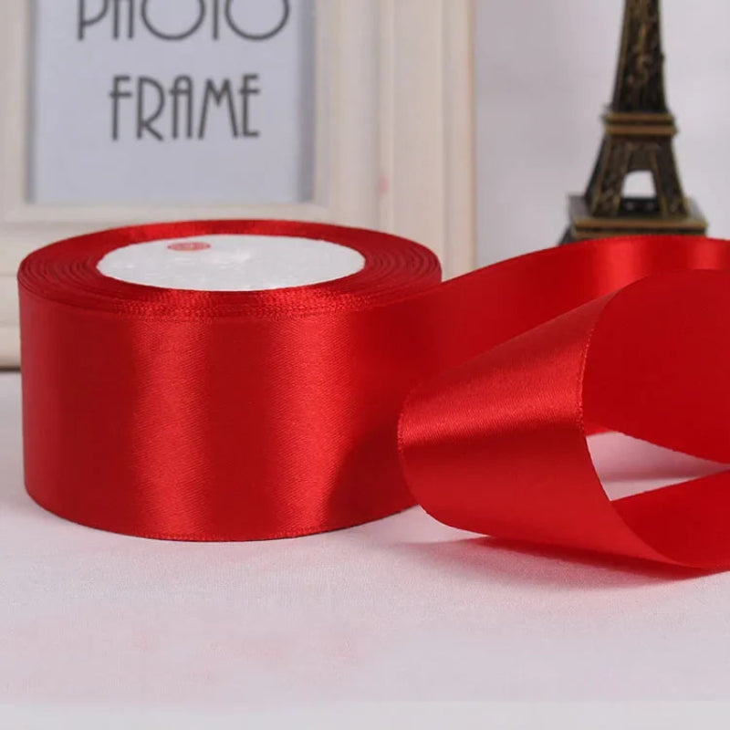 Satin Gift Wrapping Ribbon, Set of Four - Image 3