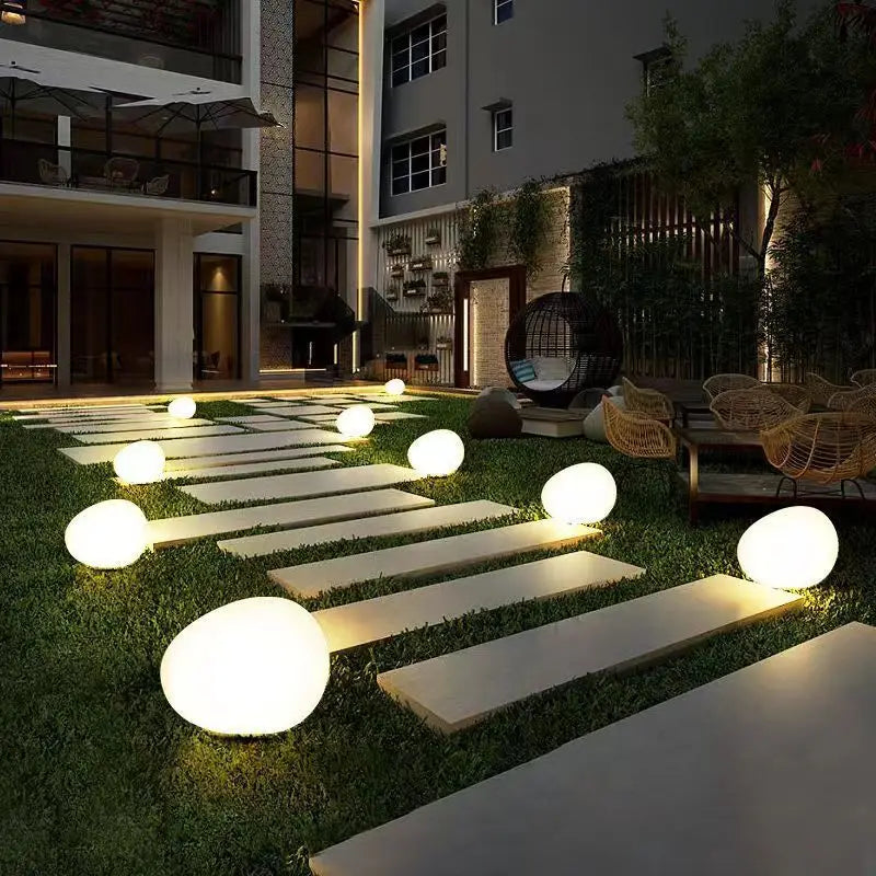 Solar Light Pathway Stones - Image 7