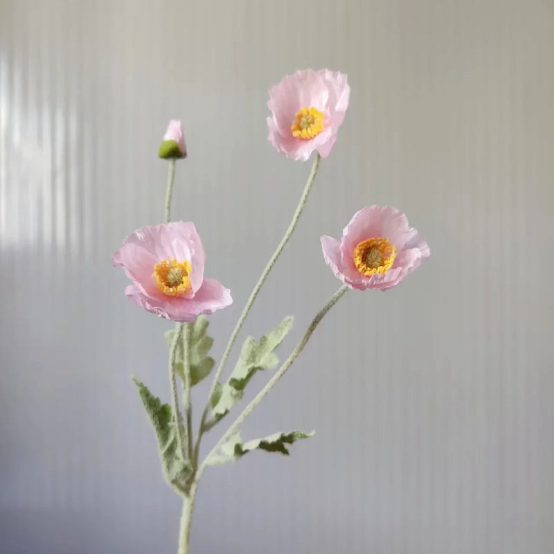 Faux Poppy Stems, Set of 6 - Image 36