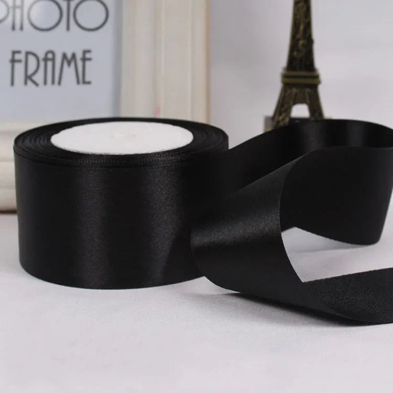Satin Gift Wrapping Ribbon, Set of Four - Image 4