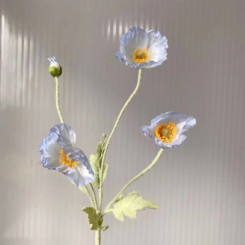 Faux Poppy Stems, Set of 6 - Image 35