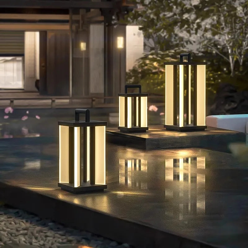 Architectural Outdoor Solar Lantern - Image 5