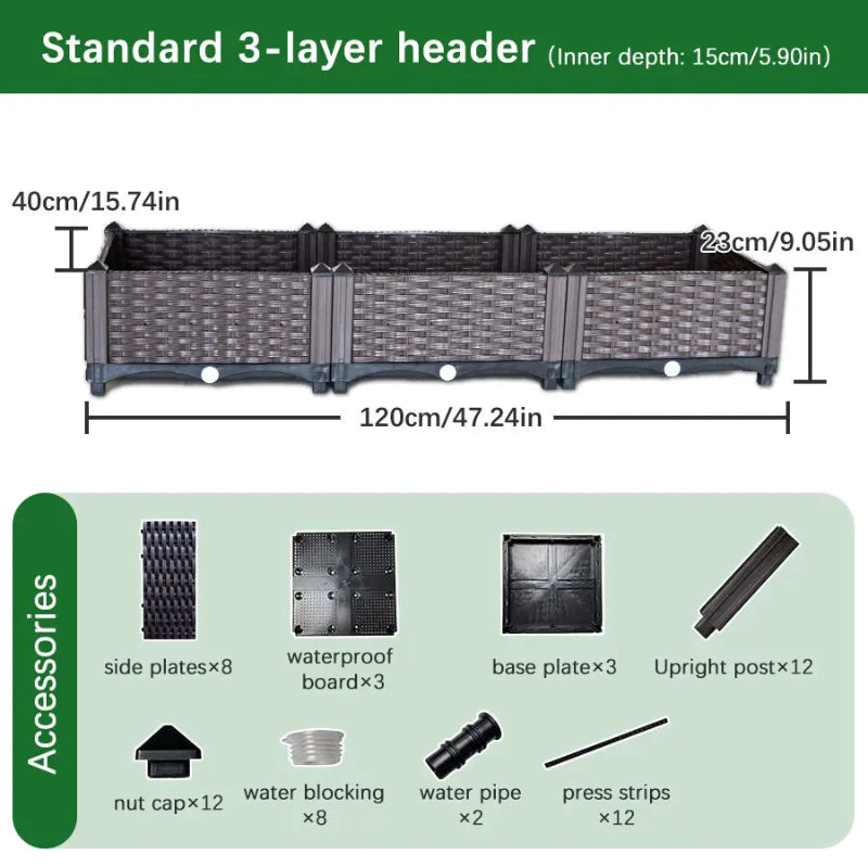 Modular Raised Garden Planter Beds - Image 7