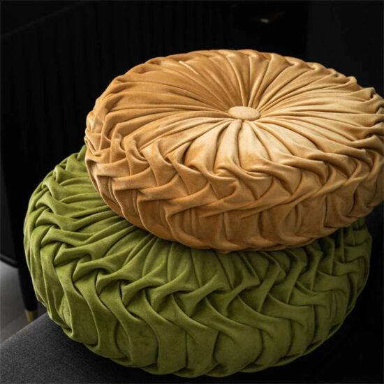 Round Velvet Pillow 14"