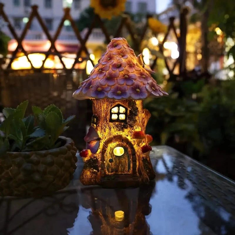 Solar Mushroom Garden Lantern - Image 7