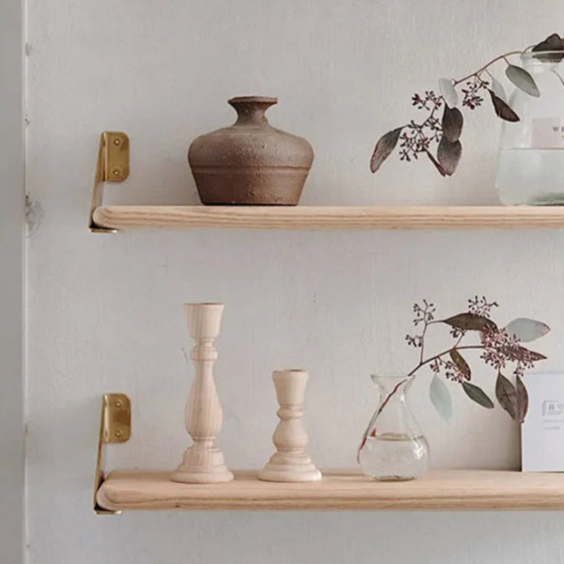 Natural Wood Candlestick Holders, Set of Two - Image 3