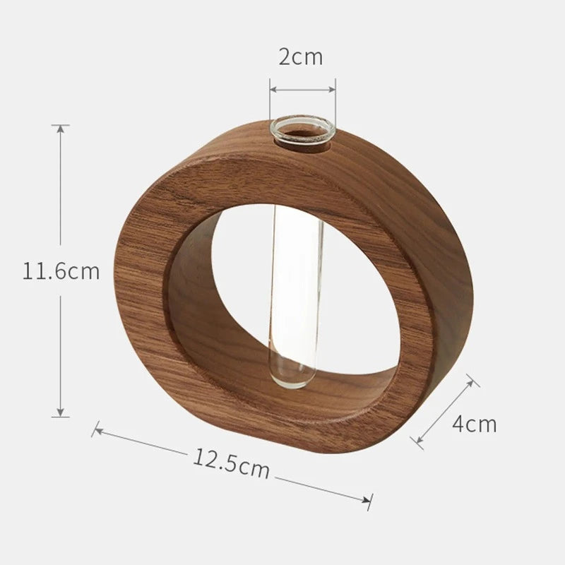 Alba Wooden Plant Propagation Vase - Image 17