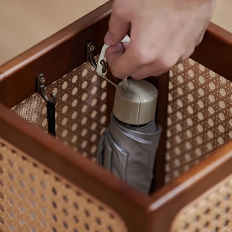 Rattan Umbrella Stand - Image 3