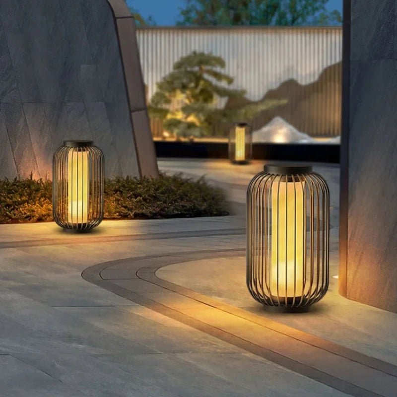 Modern Outdoor Solar Lantern - Image 6