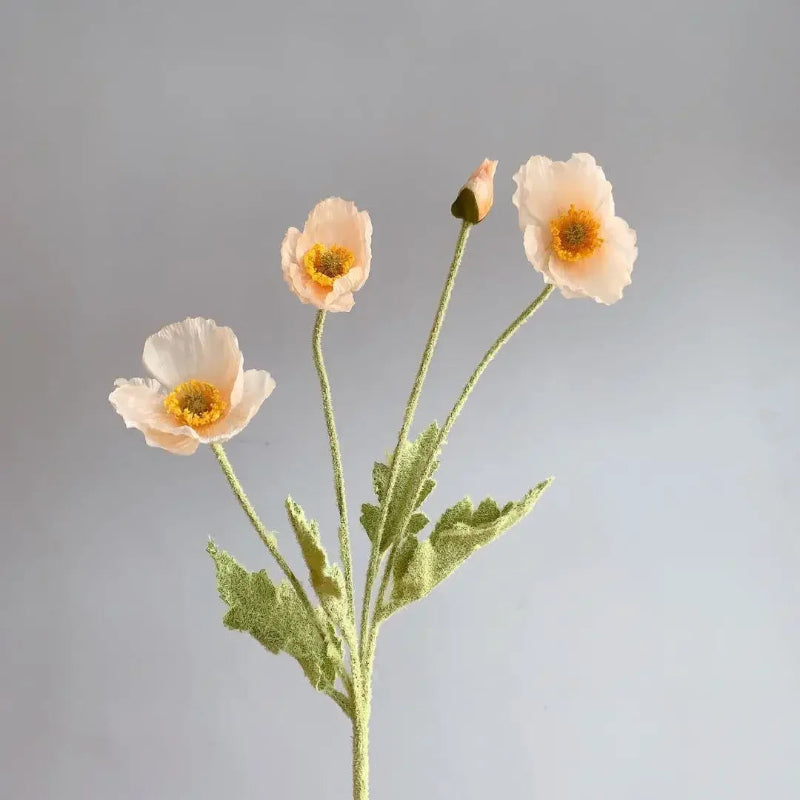 Faux Poppy Stems, Set of 6 - Image 31