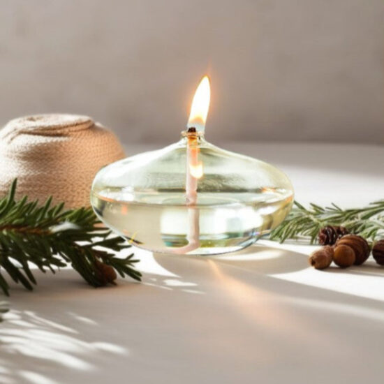Glass Oil Candle