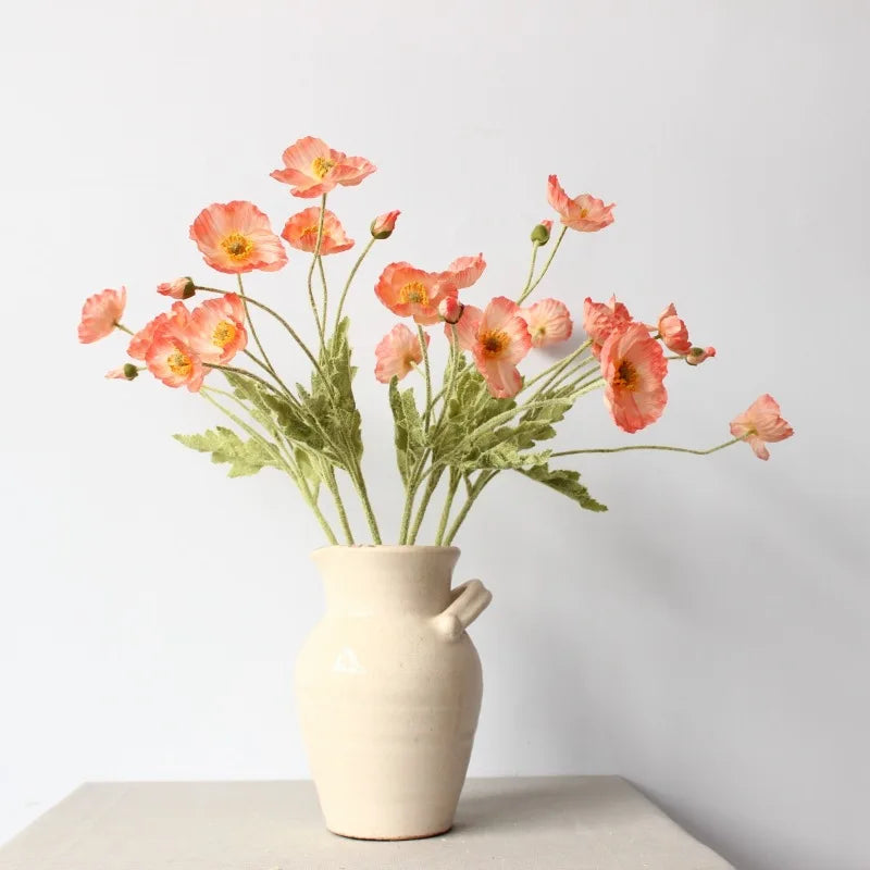 Faux Poppy Stems, Set of 6 - Image 15